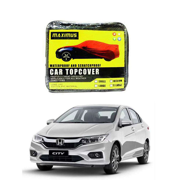 Honda City Maximus Non Woven Scratchproof Waterproof Car Top Cover - Model 2021-2022