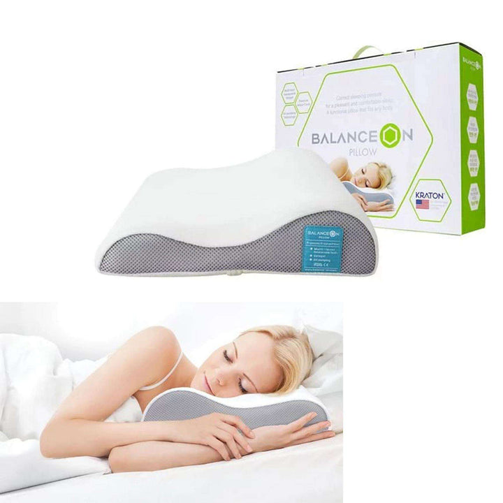 Balance On Pillow For Neck and Shoulder Pain Relief