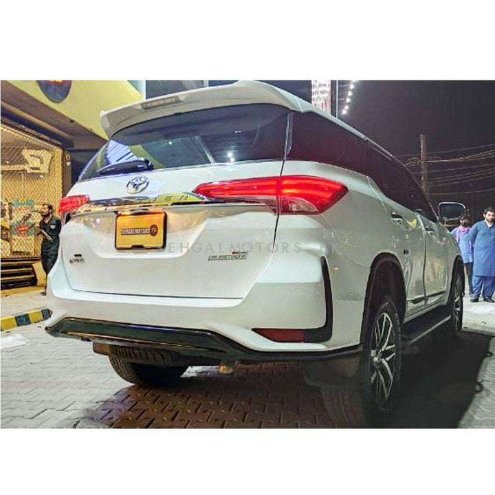 Toyota Fortuner Legender Back Bumper With Extender - Model 2016-2022