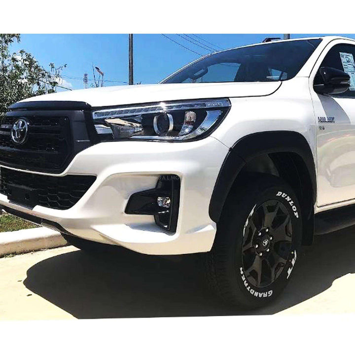 Toyota Hilux Rocco OEM 2020 Front RBS Bumper With Lower Grille And Chrome