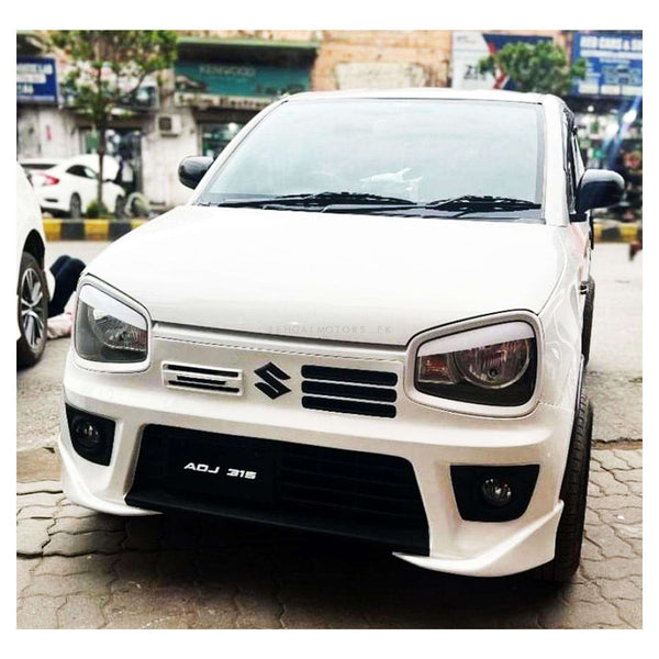 Suzuki Alto RS Style Front Bumper Fiber Glass - Model 2019-2022