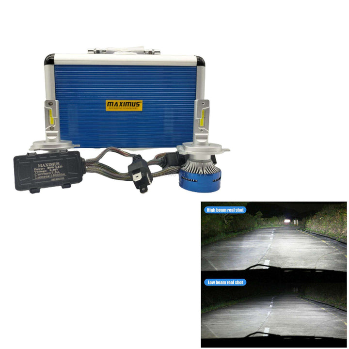 Maximus Sirius Ultra Brightest LED Headlight Bulb - H4 - 85W