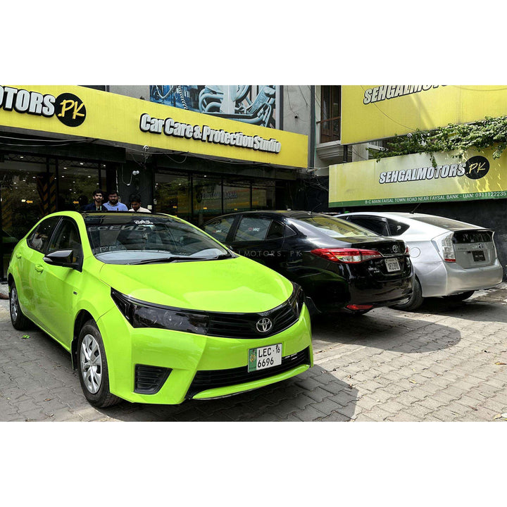 Colored PPF Car Protection Film Apple Green - A007