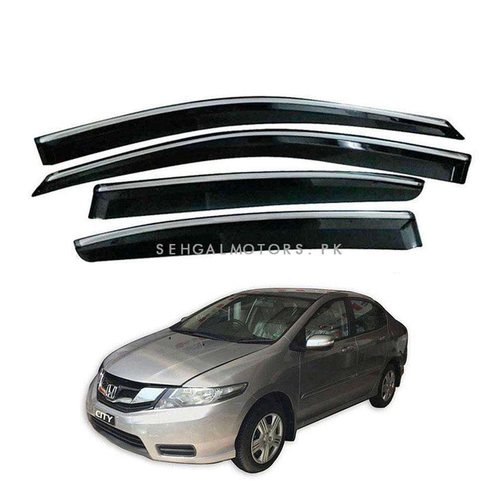 Honda City Maximus TXR Air Press Sun Visor With Chrome 4 Pcs
