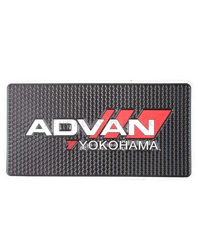 Advan Yokohama Anti-Skid Nonslip Dashboard Mats - Silicon Type Material | Car Anti Slip Mat SehgalMotors.pk
