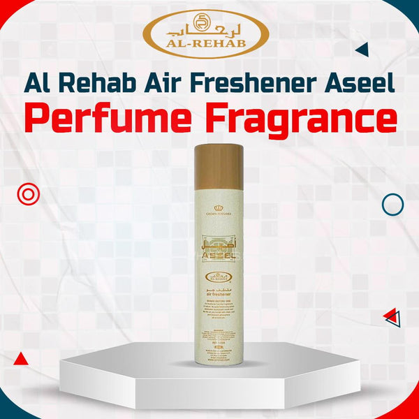 Al Rehab Air Freshener Aseel - Car Perfume Fragrance Freshener Smell SehgalMotors.pk