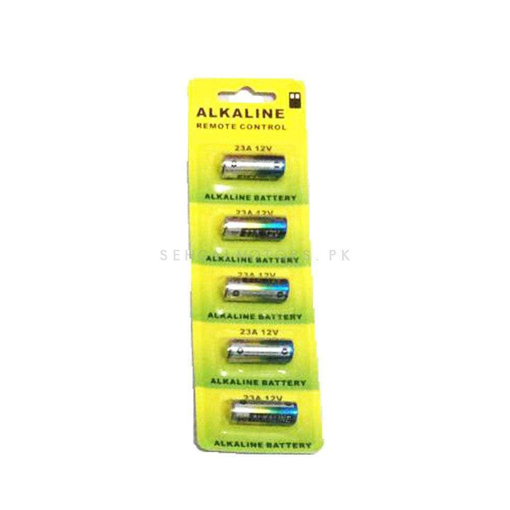 Alkaline Remote Control 23A 12V - Each Cell - For Doorbell Remote | Multiple Use Cell | Battery | Long Life Cell | Pencil Cell SehgalMotors.pk