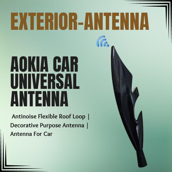 Aokia Car Universal Antenna - Antinoise Flexible Roof Loop | Decorative Purpose Antenna | Antenna For Car SehgalMotors.pk