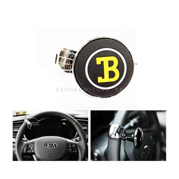 B Steering Knob Power Handle Car Steering Wheel Booster Spinner knob Handle Clamp SehgalMotors.pk