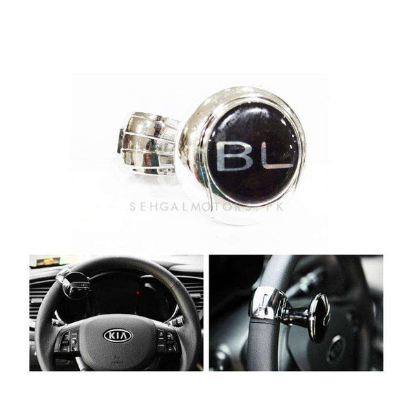 BL Steering Knob Power Handle Car steering wheel booster spinner knob Handle Clamp SehgalMotors.pk