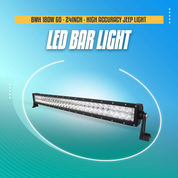 BMH 180w 60 LED Bar Light - 24inch SehgalMotors.pk