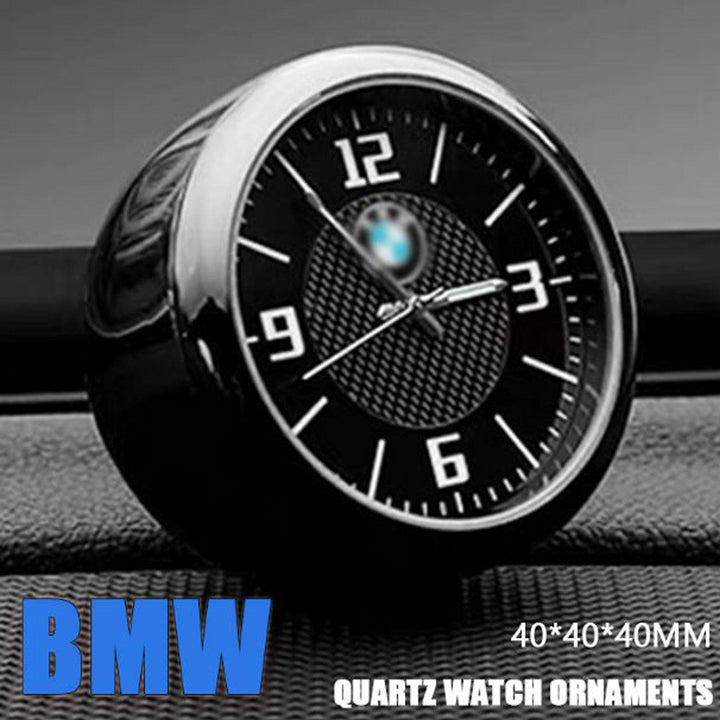 BMW Car Dashboard Or AC Grill Clock SehgalMotors.pk