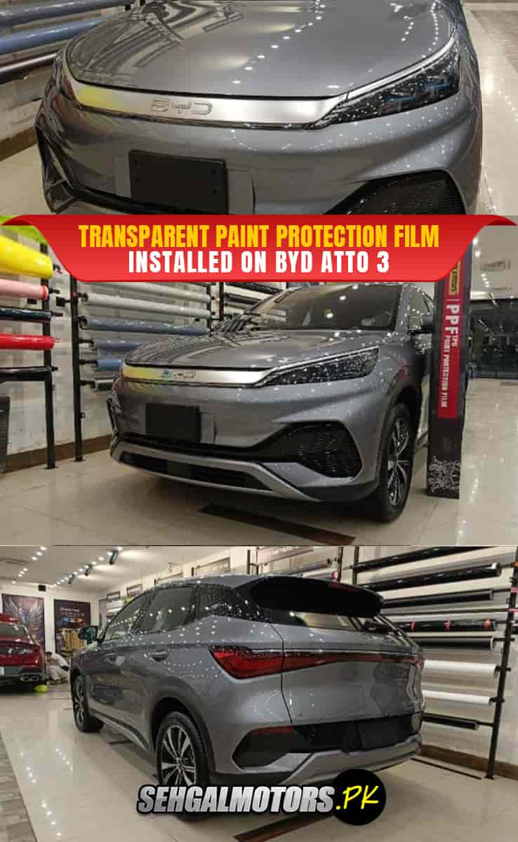 BYD ATTO 3 PPF gallery photograph 2 — open full size
