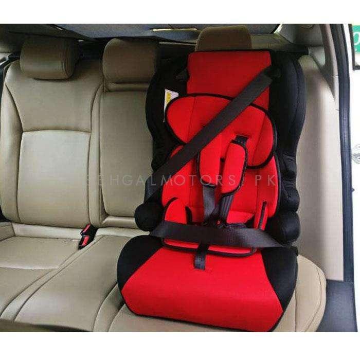 Baby Bucket Seat Red and Black - Racing Bucket Seat Back Protector Cover Pure Cotton Seat Dust Boot | Baby Safety Seat SehgalMotors.pk