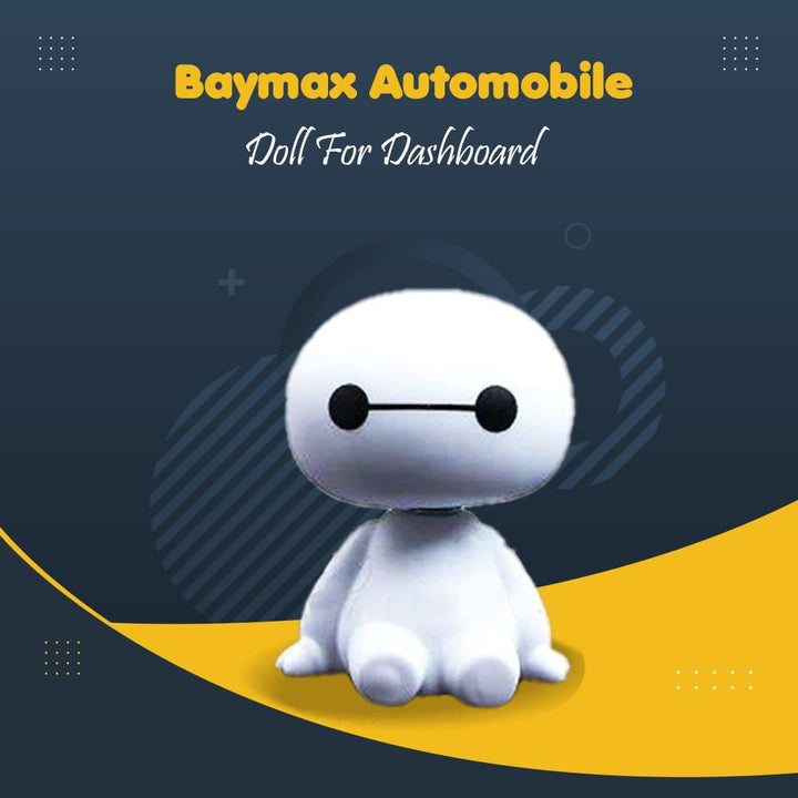 Baymax Automobile Doll For Dashboard - Dashboard Decoration SehgalMotors.pk