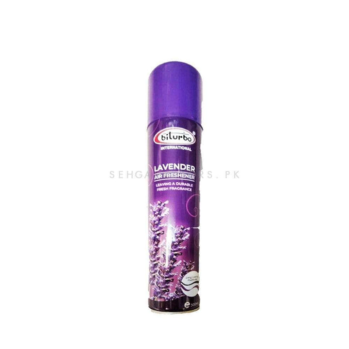 Biturbo Lavender Air Freshner - 300ML - Aerosol Spray | Car Perfume Fragrance SehgalMotors.pk