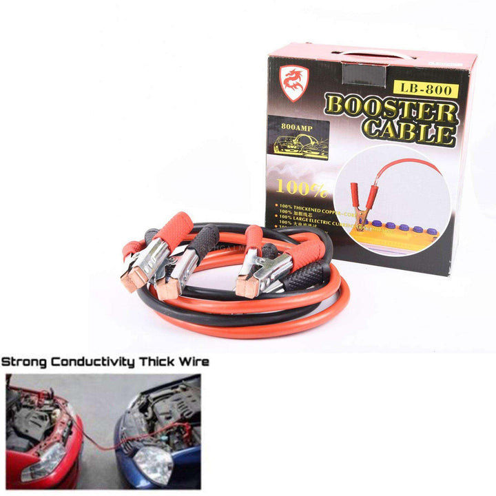 Booster Cable 800 AMP LB-800 - Emergency Battery Booster Jump Starter SehgalMotors.pk