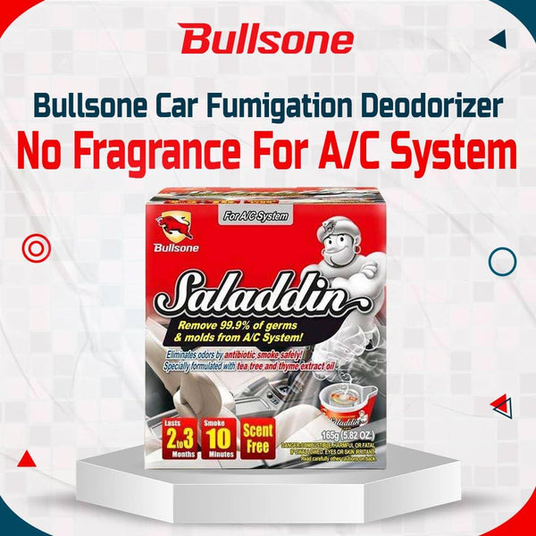 Bullsone Car Fumigation Deodorizer No Fragrance For A/C System SehgalMotors.pk