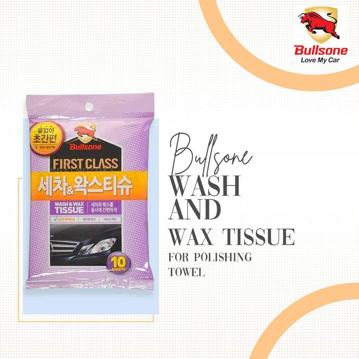 Bullsone Wash and Wax Tissue SehgalMotors.pk
