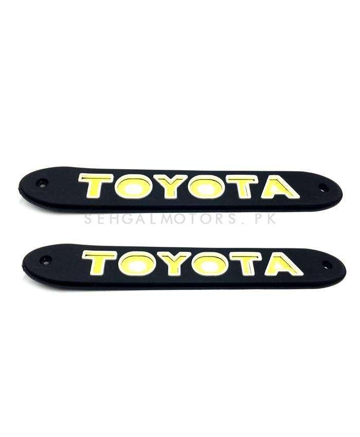 Bumper Flexible DRL with Toyota Logo - LED SMD DRL | Daytime Running Lights | Car Styling Led Day Light | DRL Lamp SehgalMotors.pk