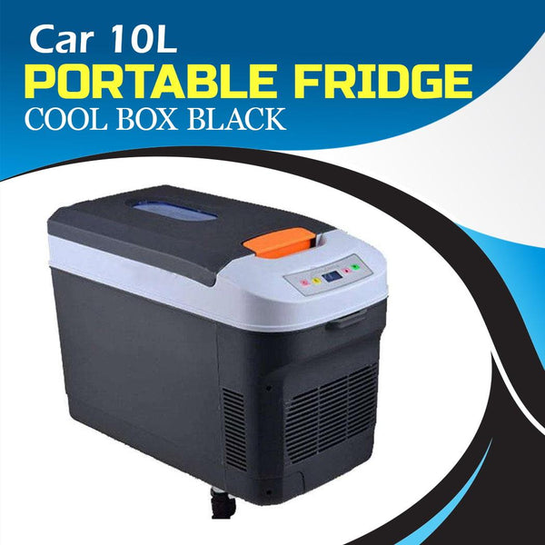 Car 10L Portable Fridge Cool Box Black SehgalMotors.pk