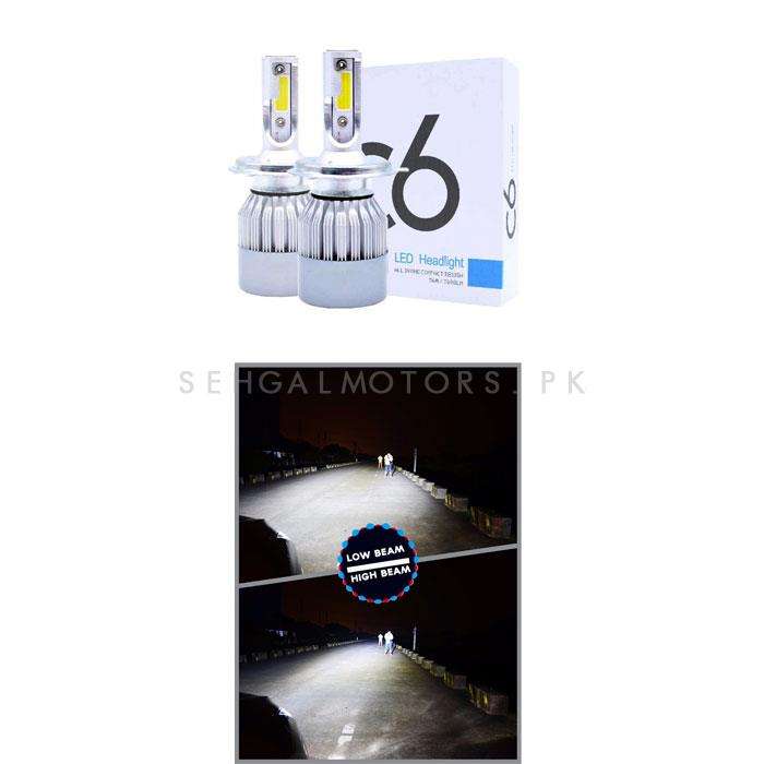 Car Brightest Light C6 LED SMD HID 9005 - For Head Lights | Headlamps | Car Front Light SehgalMotors.pk