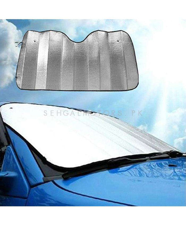 Car Front Screen Foil Sunshade / Sun Shade Universal - UV Protection | Sunlight Rejection SehgalMotors.pk