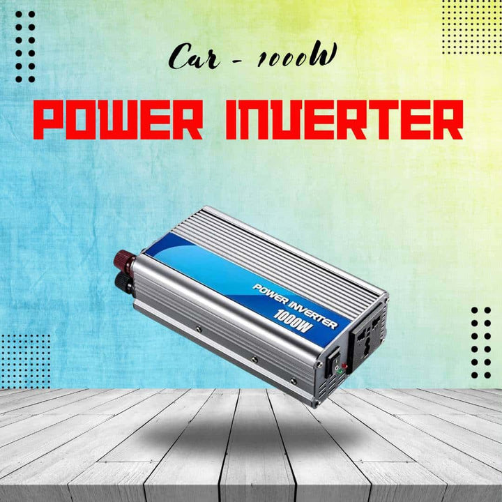 Car Power Inverter Converter DC to AC - 1000W - Car Power Inverter Charger Converter Adapter | Modified Sine Wave Transformer SehgalMotors.pk
