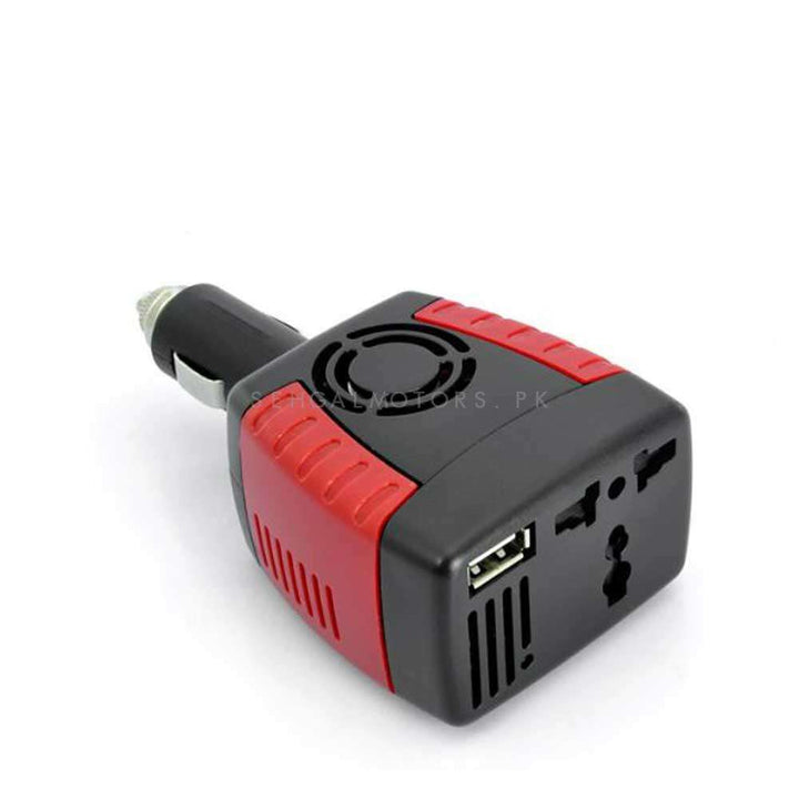 Car Power Inverter Converter DC to AC 150w - USB Adapter Charger For Mobile Phone Laptop Notebook SehgalMotors.pk