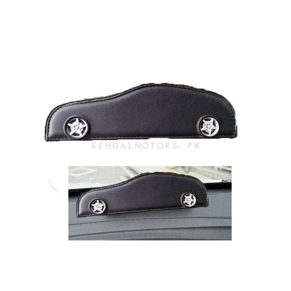 Car Style Leather Tissue Holder Case Box- Black SehgalMotors.pk