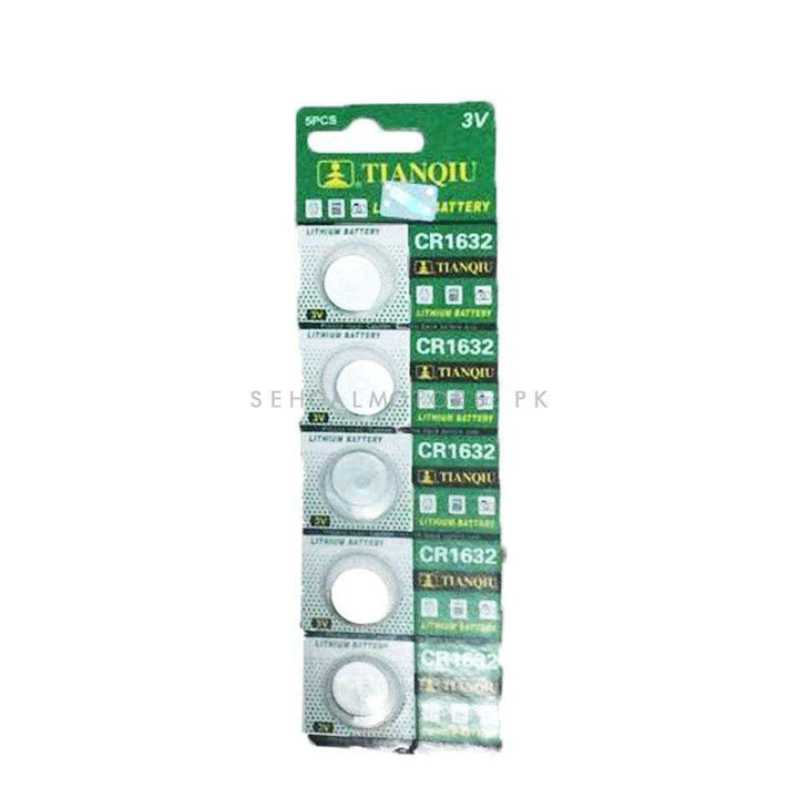 Coin Battery Cell CR1632 - Each Cell - Cell Coin Battery | Button Cell | Button Battery SehgalMotors.pk