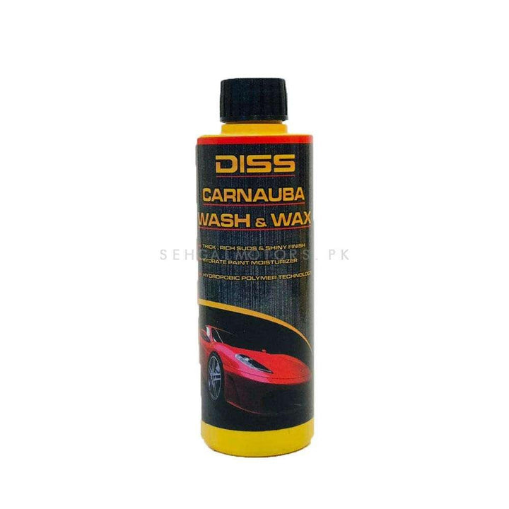 Diss Carnauba Wash and Wax - 200 ML - Car Glossy Shampoo Cleaning Agent SehgalMotors.pk