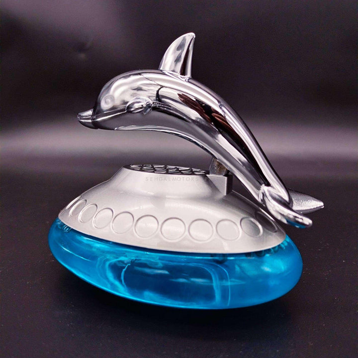 Dolphin Sculpture Dashboard Car Perfume Fragrance - Multi SehgalMotors.pk