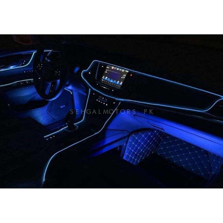 EL Glow Wire for Interior / Dashboard LED Light 14 Points With Acrylic SehgalMotors.pk