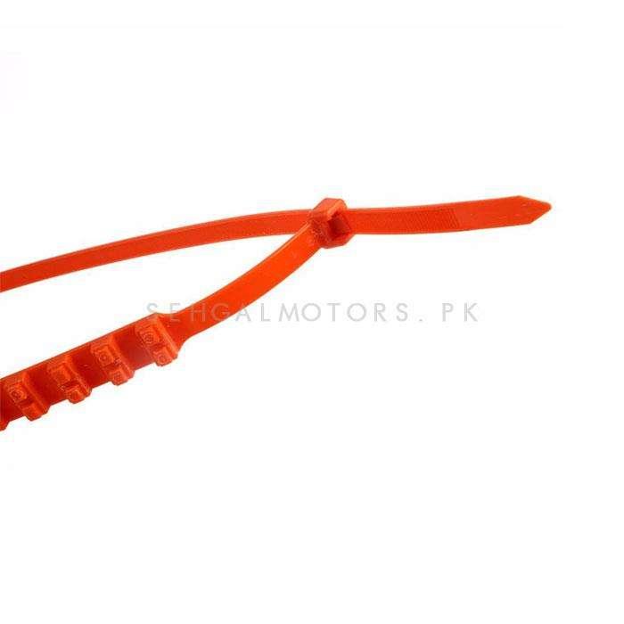 Emergency Anti-Skid Tire Snow Chains - 10Pcs - Snow Zip Tie Anti-Skid Straps for Tyres SehgalMotors.pk