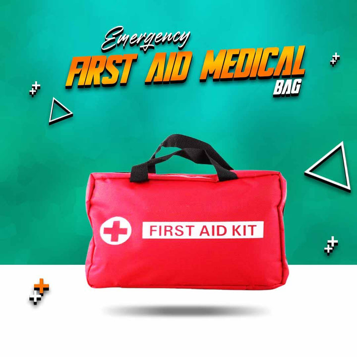 First Aid Medical Kit For Emergency - Bag SehgalMotors.pk