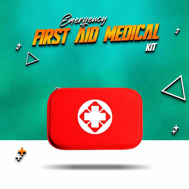 First Aid Medical Kit For Emergency - Box SehgalMotors.pk
