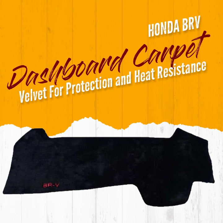 Honda BRV Dashboard Carpet Velvet For Protection and Heat Resistance - Model 2017-2022 SehgalMotors.pk