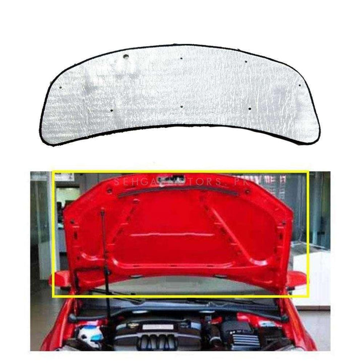 Honda City 2D Aluminum Bonnet Liner Cover - Model 2021-2022 - Protector Lid Garnish Bonnet Namda SehgalMotors.pk