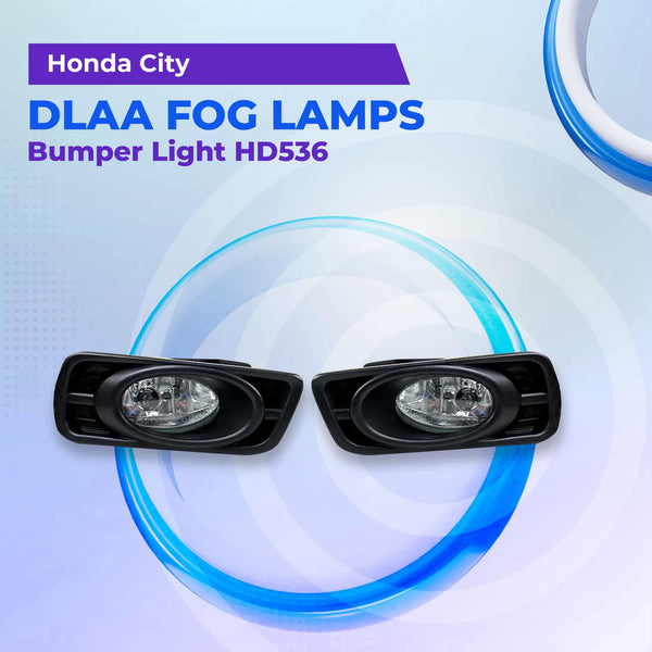 Honda City DLAA Fog Lamps Bumper Light HD536 - Model 2014-2021 SehgalMotors.pk