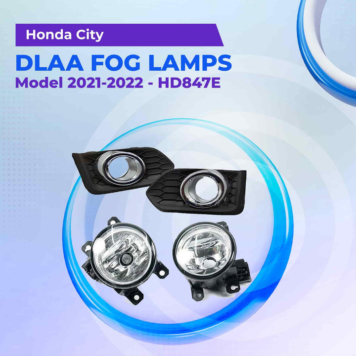 Honda City Dlaa Foglamps - Model 2021-2022 - HD847E SehgalMotors.pk