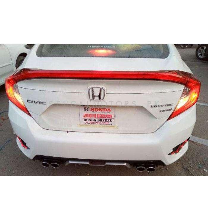 Honda Civic Complete LED Spoiler - Model 2016-2021 SehgalMotors.pk