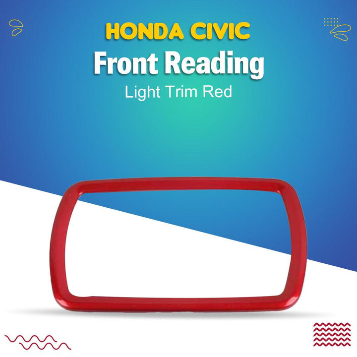 Honda Civic Front Reading Light Trim Red - Model 2016-2021 (100302804) SehgalMotors.pk