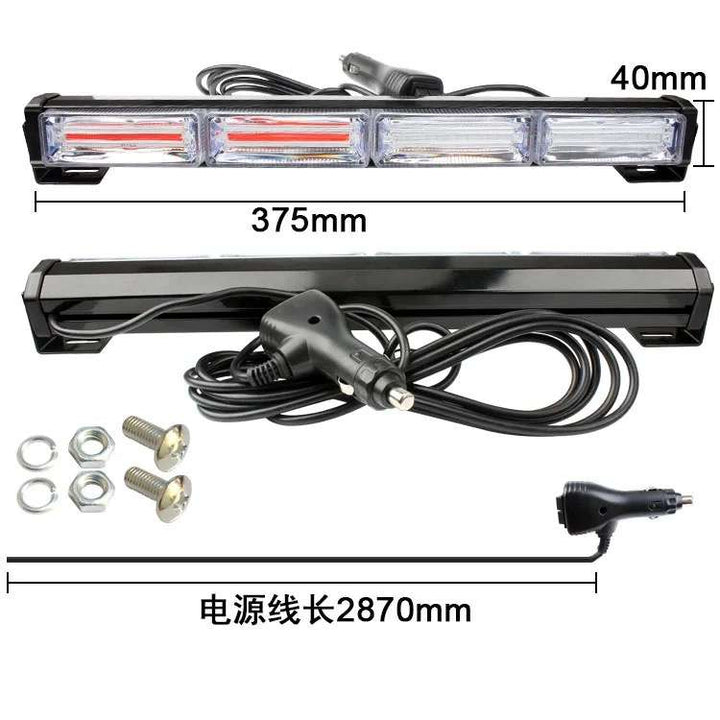 Police Heavy Duty Red And Blue Flasher LED Light For Grille - Multifunctional