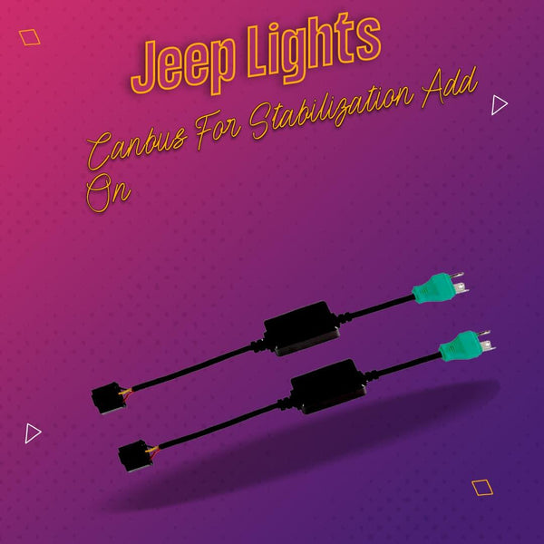 Jeep Lights Canbus For Stabilization Add on SehgalMotors.pk