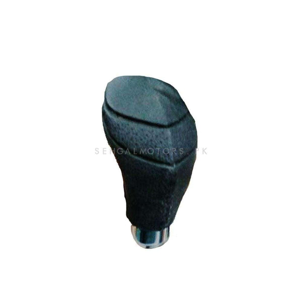 Leather Gear Shift Knob Complete With Black Stitch SehgalMotors.pk