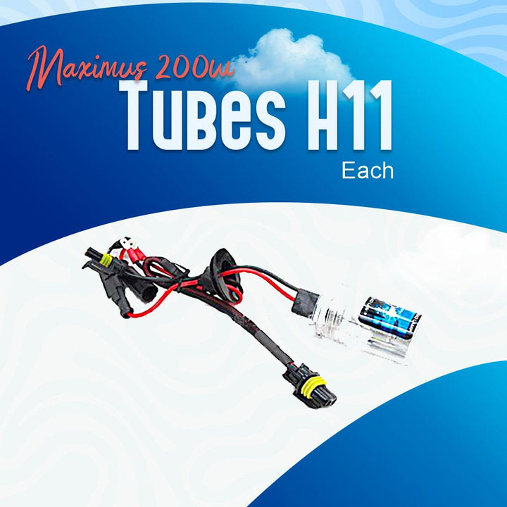 Maximus 200w Tubes H11 - Each - For Head Lights | Headlamps | Bulb | Light SehgalMotors.pk
