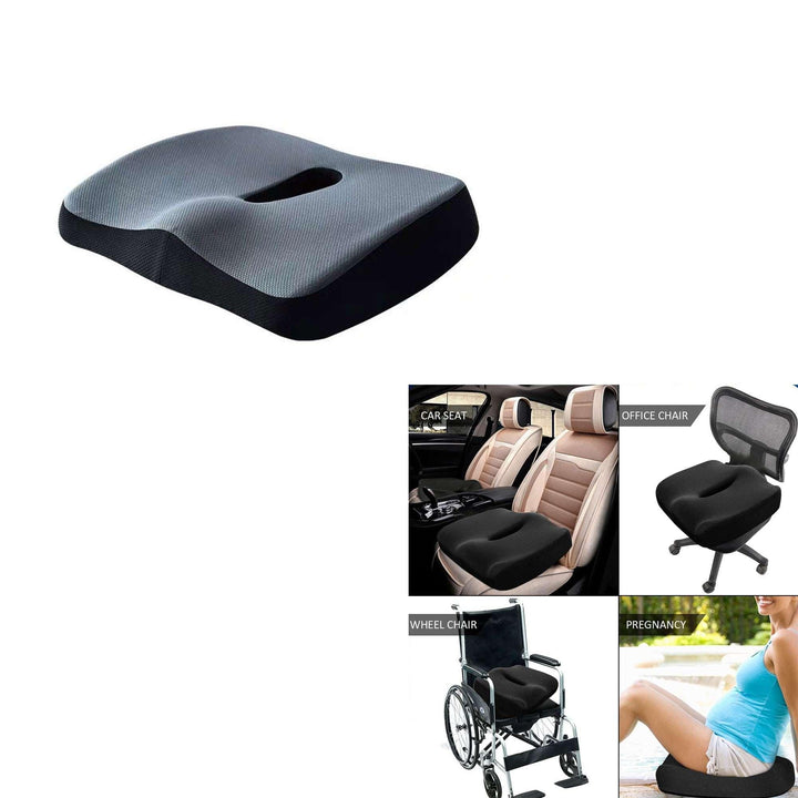 Maximus Car Back Care Summer Cool Seat Cushion - Black SehgalMotors.pk