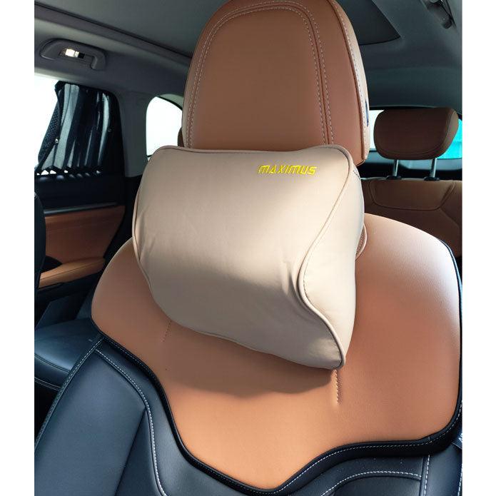 Maximus Neck Rest Headrest Pillow Cushion Beige Posture Therapy Lumber SehgalMotors.pk