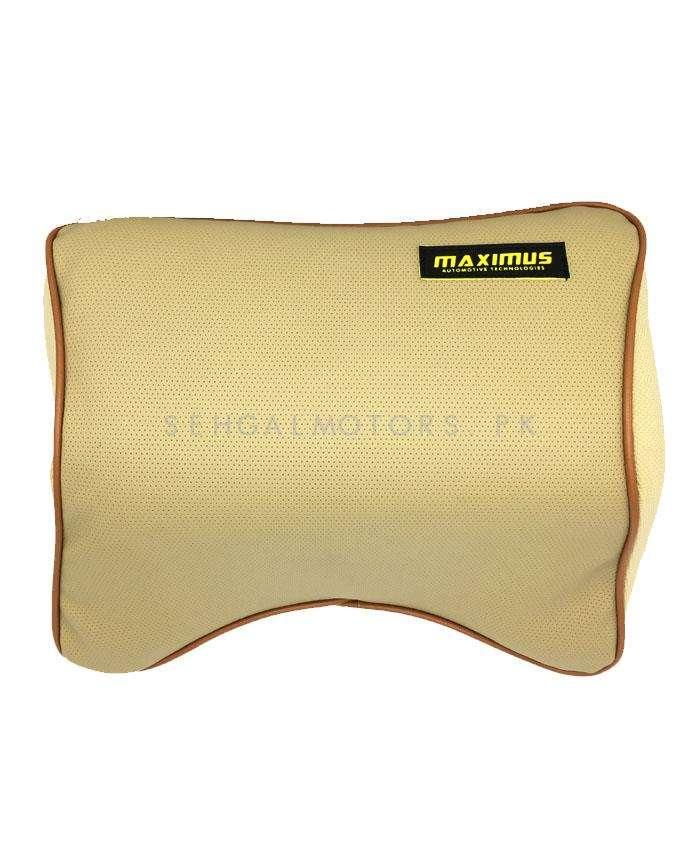 Maximus Neck Rest Headrest Pillow Cushion Beige SehgalMotors.pk